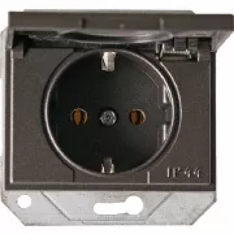 VILMA XP 500 anthrazit socket with side earth ar vāc meh