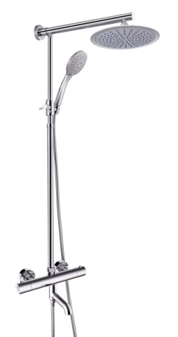 Душевой набор ETNA с термостатом Thermo-10 (SW) с изливом, 625048 02593