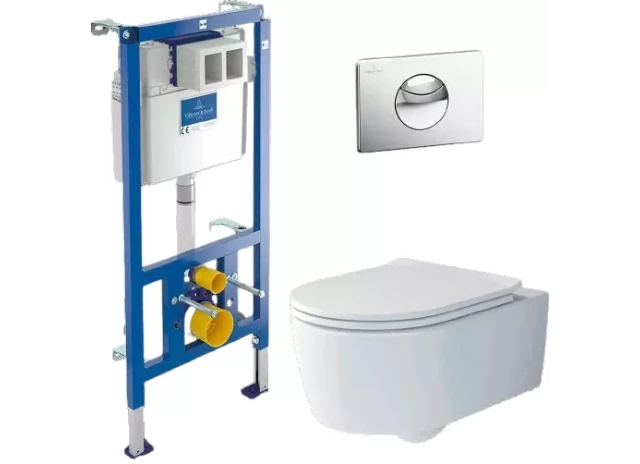 Villeroy & Boch komplekts-SOUL piekaramais pods,ViConnect rāmis, 100S taustiņš, GB11SOULKOMBIDF