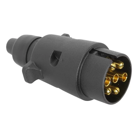 Piekabes plastmasas kontakta spraudnis 7poli 12V CARPOINT 49