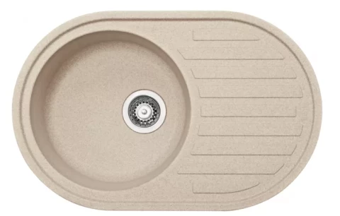 Franke Fragranīta раковина ROG 611 780x510 мм бежевая, 114.0029.528
