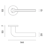 Rokturis Oleandro EUR misiņš melns xx