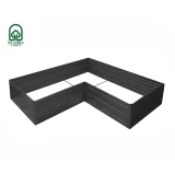 Paaugstinātā dārza dobe Klasika Garden L - veida, krāsota