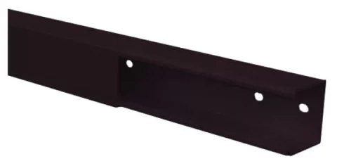 Cable duct LFG 30X30 2m brown RAL8014