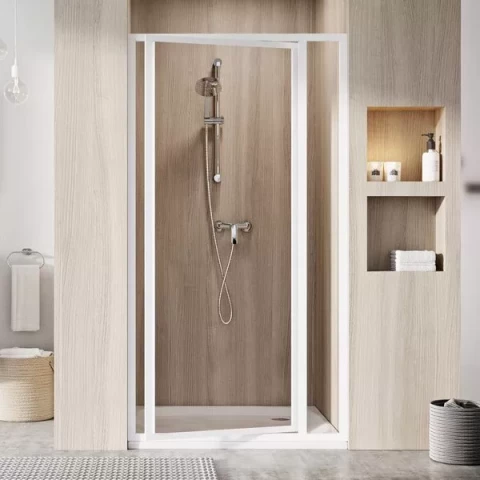 Ravak Dušas durvis SDOP-80 195 Balts/stikls Transparent 03V401O2Z1