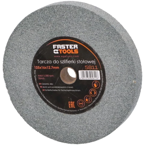 FASTER TOOLS Bench grinder wheel 150x20x12,7mm