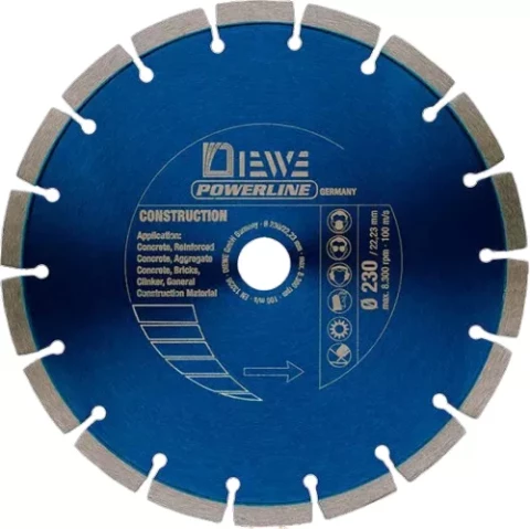 Dimanta ripa celtn. mater., DIEWE power line 230/22.23