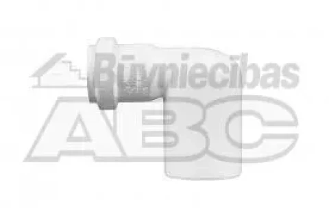 Iekšējās kanalizācijas līkums reducēts 50x32mm/90°