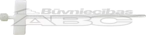 ELEMATIC cable ties with identification 210x2.5mm white