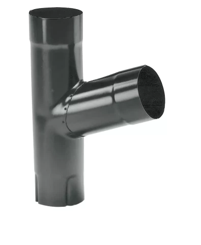 Y-konektors, 70° 90 apaļš HCG RR23/Tumši pelēks Ruukki