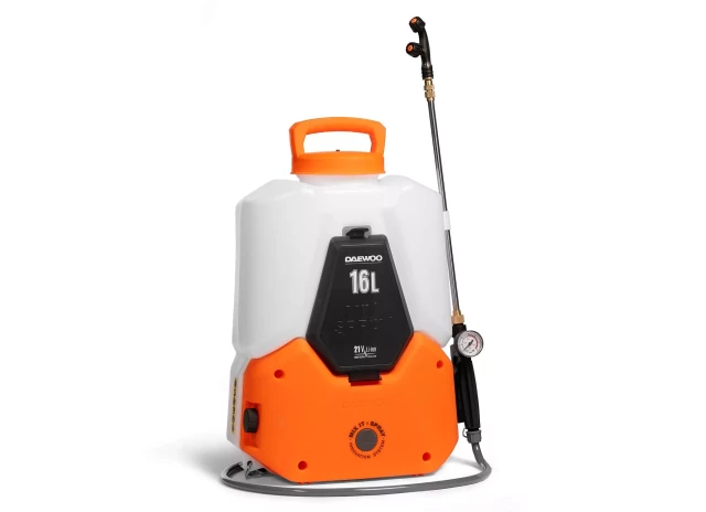 Akum. Miglotājs/smidzinātājs DSA 1621Li SET MIX SPRAY 21V 2.0 Ah 16L 1.5-5bar 3l/min DAEWOO