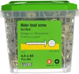 Montāžas skrūve 4.5x65mm rupja vītne CS 200gab/iep., ESSVE 579165