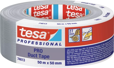 tesa® PRO 74613 лента, серая, 50мx48мм