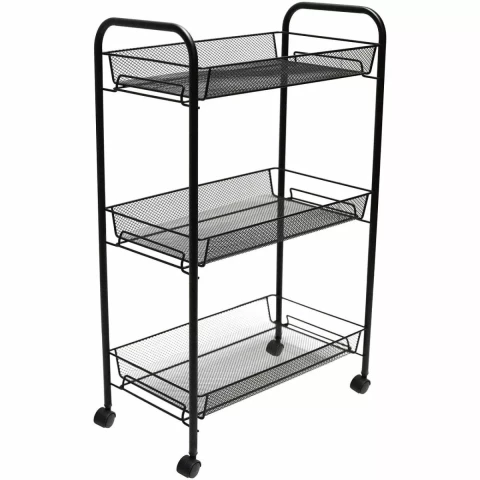 Trolley Rollo black - Duschy 524-20