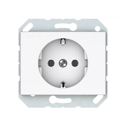 VILMA XP 500 white  socket with side earth meh