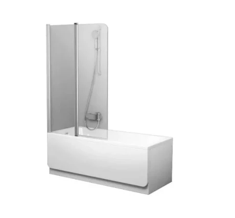 Ravak Vannas sieniņa CVS2-100L spīdīgs profils/stikls Transparent, 7QLA0C00Z1