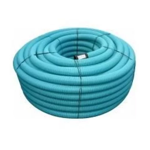 Drenāžas caurule bez filtra 128/113 (50m/rullis)