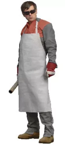 Ādas priekšauts metinātajiem 110x75cm