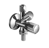 SCHELL kombinēts stūra ventilis 1/2"x3/8"/10mm+štuceris 14,5mm