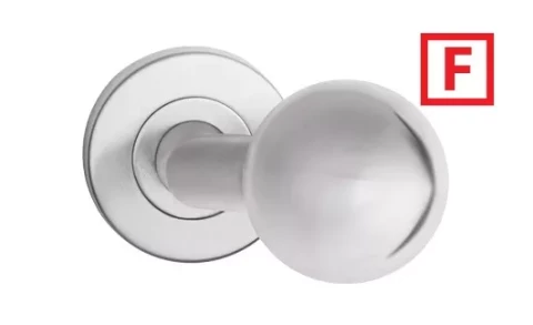 Rokturis GALKA nekustīgs uz apaļas rozetes, INOX xx