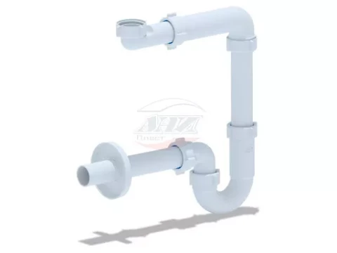 Sifons keramiskajai izlietnei11/4"xD32mm bez izplūdes DB5023EU