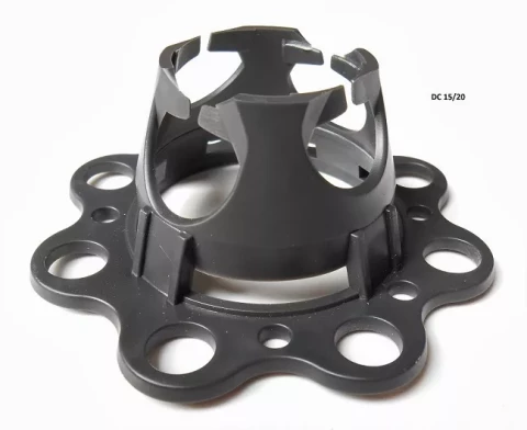 Фиксатор арматуры DC 15/20 mm на сыпучие поверхности пласт. с большой площадью опоры, 50 шт. / Упак.