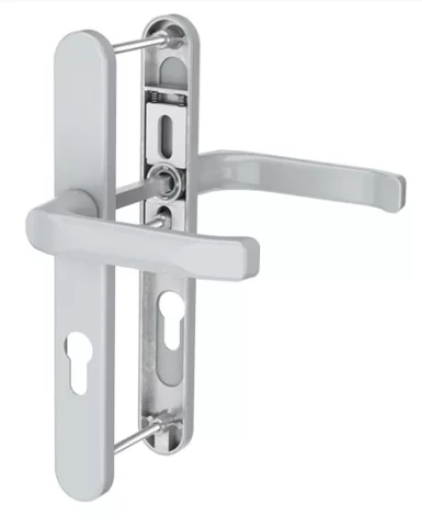 Rokturu komplekts ar uzliku 92 mm, sudraba xx