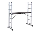 Kāpnes universālas ar platformu 2x6 pakāpieni
