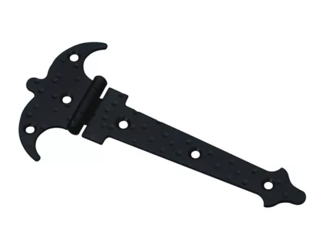 Eņģe durvīm 551-90x1,5 melna AMIG xx