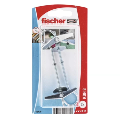 FISCHER KDH 3 K dībelis ar āķi 2gab/iep 61-475B