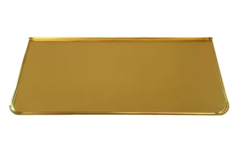 Pisla grīdas plāksne kamīnam  40*70 misiņš