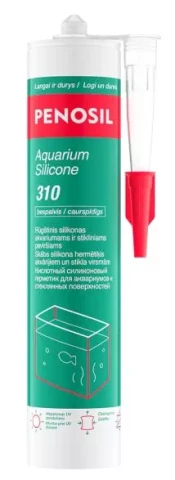 Penosil Premium Aquarium Silicone 310, 300ml, silicone sealant for aquariums