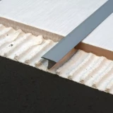 Т-профиль 14x8 мм, 2.5 м, матовое серебро