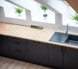 Pagarinātājs ar zemējumu 6 kontaktligzdas (4+2) + 2 USB 2m Brennenstuhl Estilo sudraba stūra