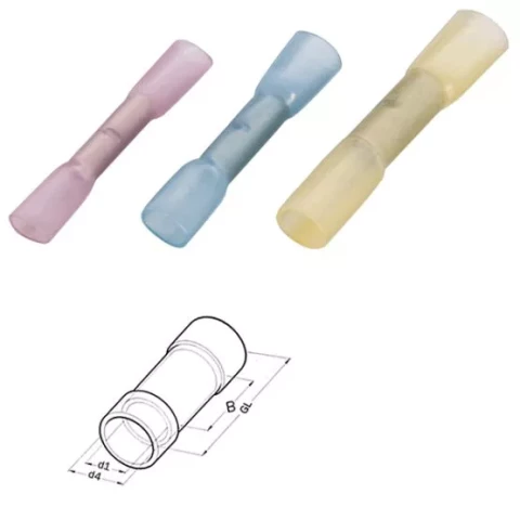 shrinkable butt connectors 0,5-1,0mm2