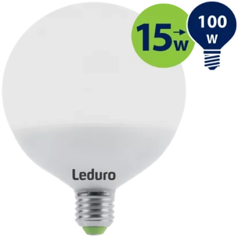 LED GLOBE95  15W 1500lm E27 3000K 220-240V