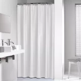 MADEIRA shower curtain textile, white, 180x200cm