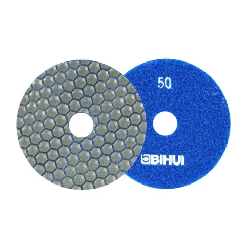 Dimanta pulēšanas disks G50 100mm sausai lietošanai BIHUI DPP405