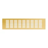 grille aluminium, 100x400mm, gold