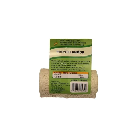 Virve pīta PP multi 1.5mm 50m, +plast.spole