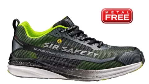 Darba apavi tekstila ESD S1PS SR SIR Exotic īpaši viegli, nano stiklšķiedras purngals IZM 39