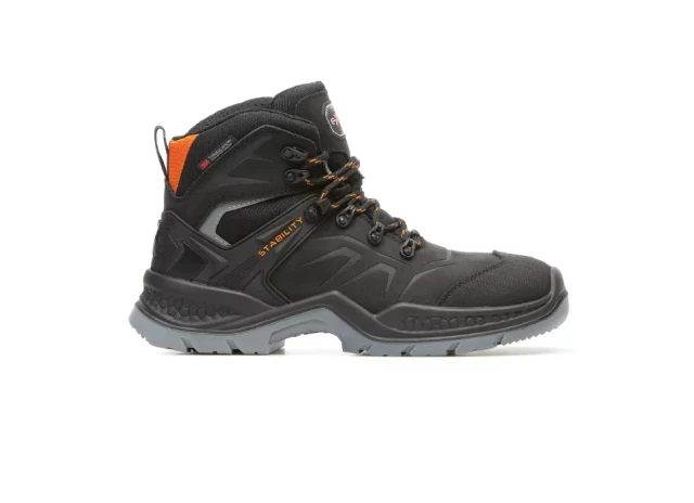 Puszābaki ādas siltie S3 CI WR SRC EXENA melni Thinsulate, IZM 40