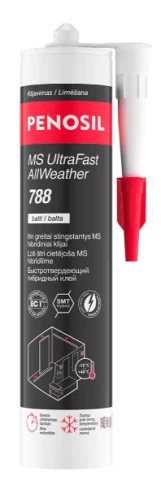 Penosil MS UltraFast AllWeather 788 -15°C 290ml Fast-curing hybrid adhesive based on MS polymers winter