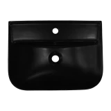 Izlietne LUNA Slim 55 cm, melna