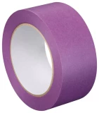 Малярная лента из рисовой бумаги SensitiveLine, 30мм х 50м, сиреневый, акрилат UV90, 9 микрон