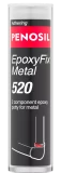Penosil Premium FastFix Epoxy Metal, 520, 30ml, Two-component epoxy putty for repairing metal surfaces, gray