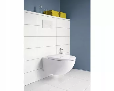 DURAVIT WC pods ARCHITEC Rimless ar SC vāku, stiprināms pie sienas, 45726900A1 xx