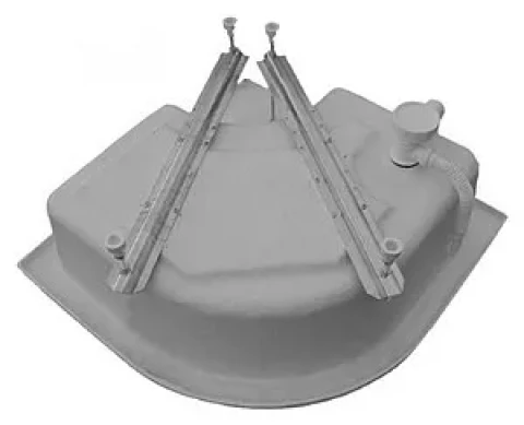 Ravak Vannas balsts New Day,  Gentiana, Triangle CY65000000