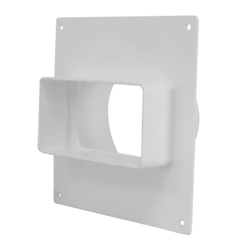 Flancis pāreja uz apaļo (īsā) plastmasas, 110x55mm, Ø100mm