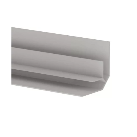 Līste PVC 12x2700mm iekšējais stūris B5 pelēka